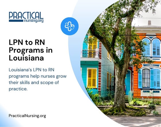 Louisiana’s lpn to rn bridge program information