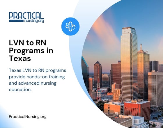 Texas LVN to RN programs provide hands-on training and advanced nursing education.