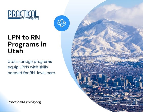 Utah’s bridge programs equip LPNs with skills needed for RN-level care.
