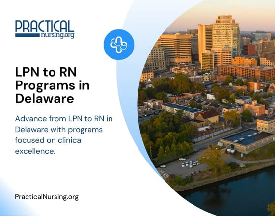 Advance from LPN to RN in Delaware with programs focused on clinical excellence.