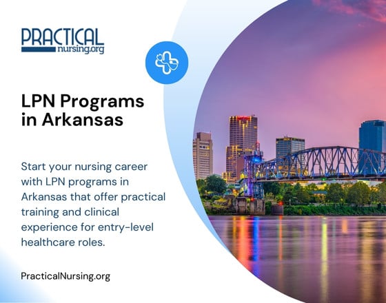 Arkansas LPN programs providing nursing education and hands-on clinical training for entry-level healthcare careers