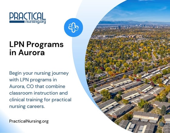 Aurora Colorado LPN programs offering nursing education and hands-on clinical experience for entry-level healthcare roles