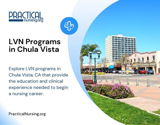 Chula Vista California LVN programs offering vocational nursing training and hands-on clinical preparation for entry-level healthcare roles