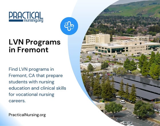 Fremont California LVN programs providing vocational nursing education and hands-on training for entry-level healthcare roles