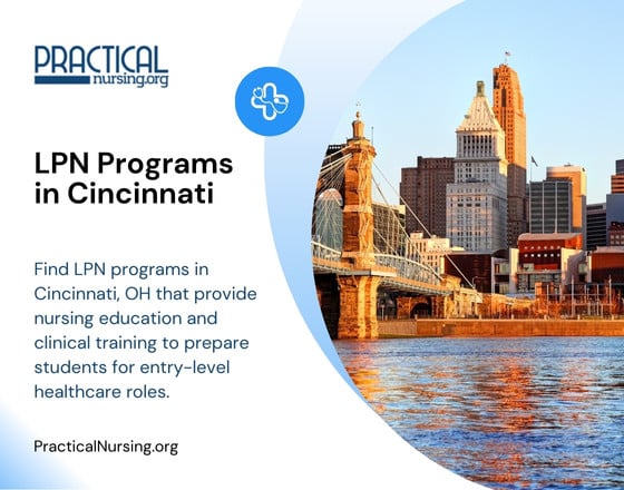 Cincinnati Ohio LPN programs offering practical nursing education and hands-on clinical experience for entry-level nursing careers