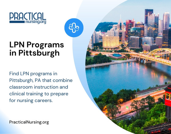 Pittsburgh Pennsylvania LPN programs providing practical nursing education and hands-on clinical experience for entry-level healthcare roles