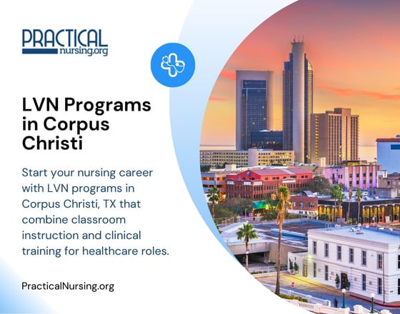 Corpus Christi Texas LVN programs providing vocational nursing education and hands-on clinical experience for entry-level nursing careers