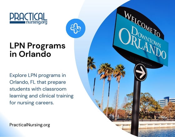 Orlando Florida LPN programs providing practical nursing education and hands-on clinical experience for entry-level healthcare roles