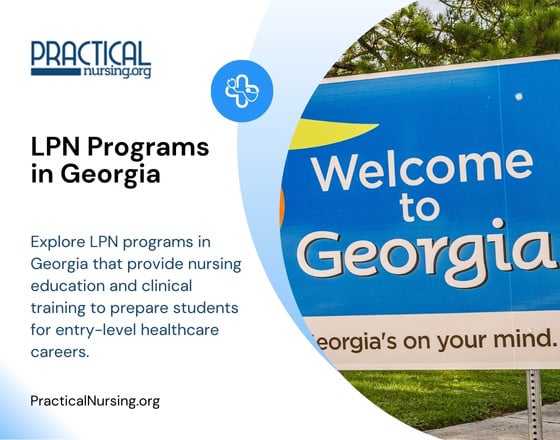 Georgia LPN programs offering practical nursing education and hands-on clinical experience for entry-level nursing roles