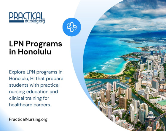 Honolulu Hawaii LPN programs offering nursing education and hands-on clinical experience for entry-level healthcare roles
