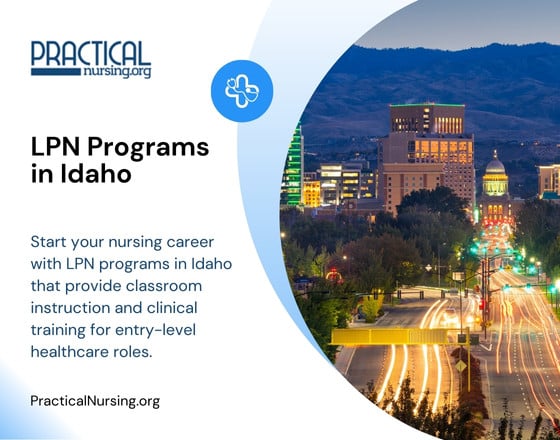 Idaho LPN programs offering practical nursing education and hands-on clinical experience for entry-level nursing careers