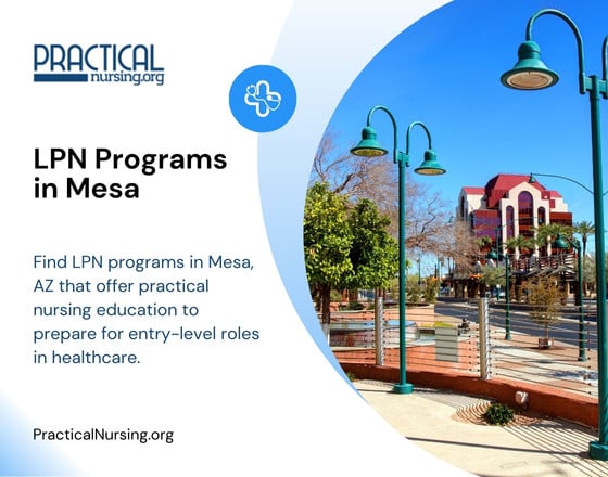 Mesa Arizona LPN programs with hands-on nursing training for entry-level healthcare careers