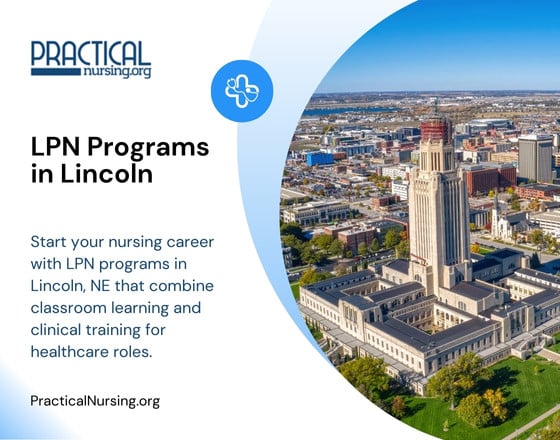 Lincoln Nebraska LPN programs providing practical nursing education and hands-on clinical experience for entry-level nursing careers