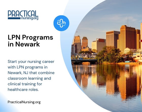 Newark New Jersey LPN programs offering practical nursing education and hands-on clinical experience for entry-level nursing careers