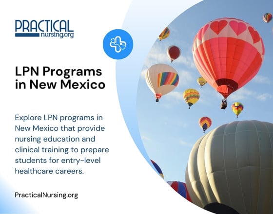 New Mexico LPN programs offering practical nursing education and hands-on clinical experience for entry-level nursing roles