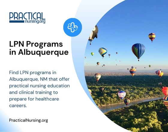 Albuquerque New Mexico LPN programs providing nursing education and hands-on clinical experience for entry-level nursing roles