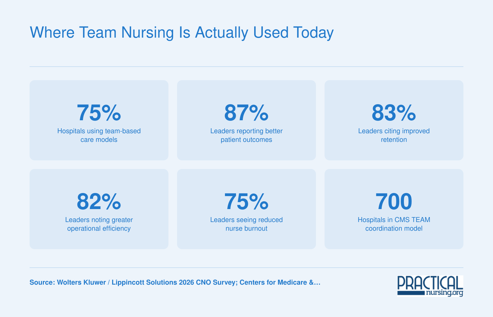 Where Team Nursing Is Actually Used Today