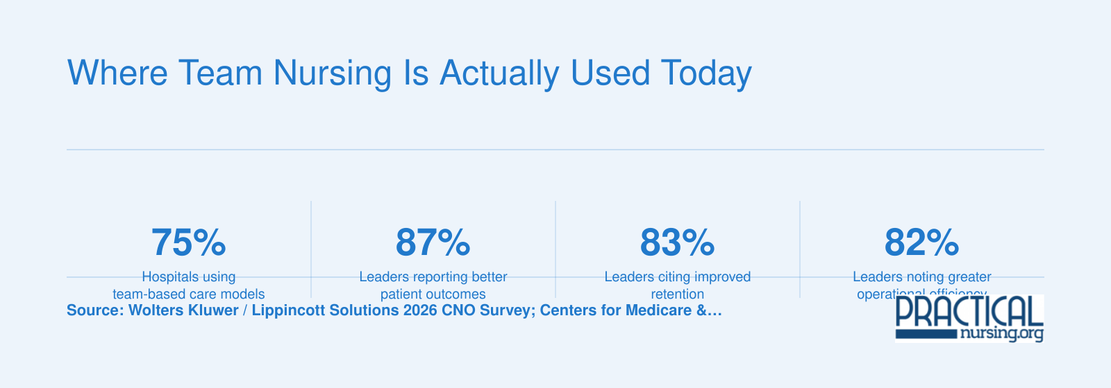 Where Team Nursing Is Actually Used Today