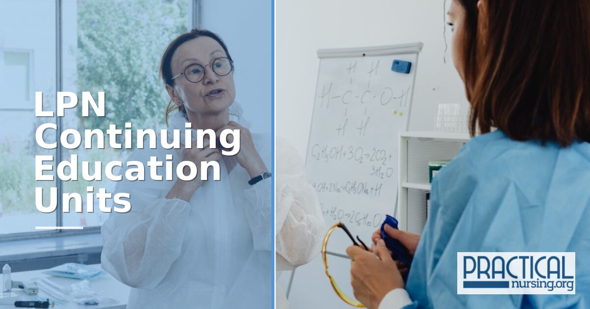 LPN Continuing Education Units (CEU) Guide by State