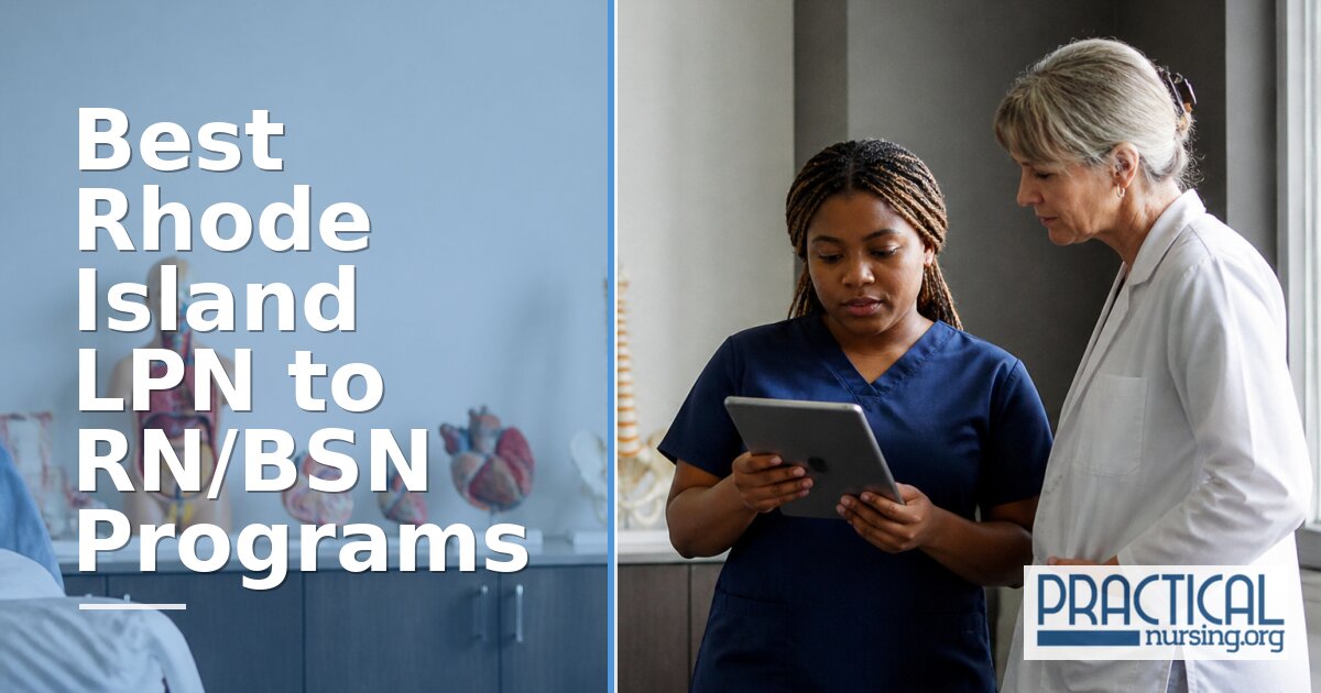Best LPN to RN/BSN Programs in Rhode Island 2027