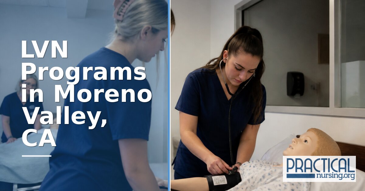LVN Programs in Moreno Valley, CA 2027