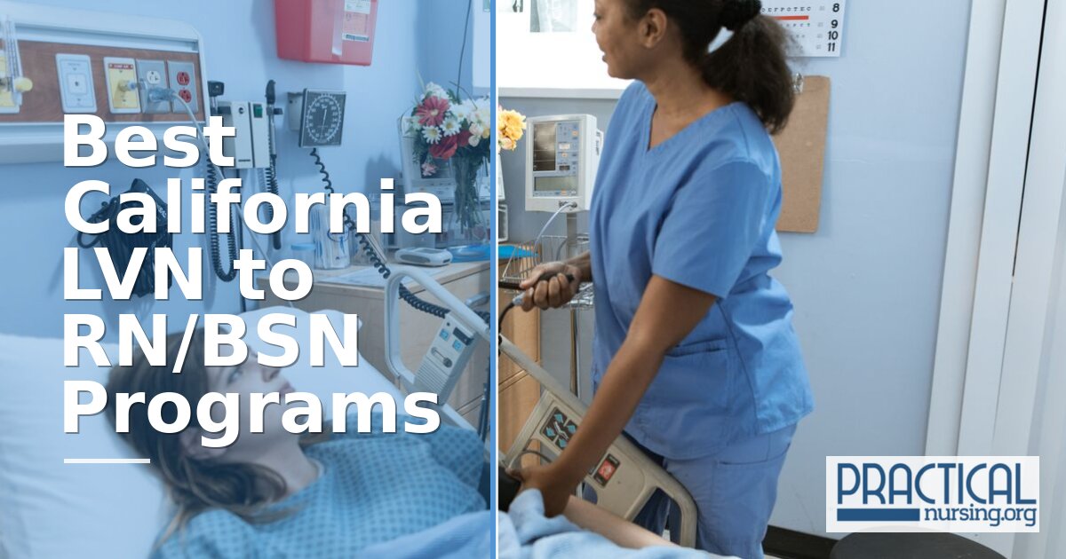 Best LVN to RN/BSN Programs in California 2027