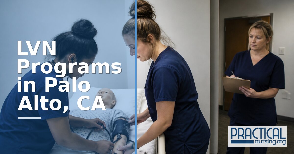 LVN Programs in Palo Alto, CA 2027