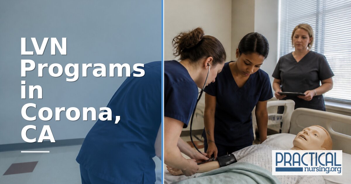 LVN Programs in Corona, CA 2027