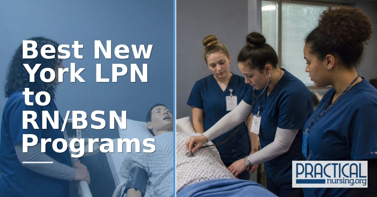 Best LPN to RN/BSN Programs in New York 2027