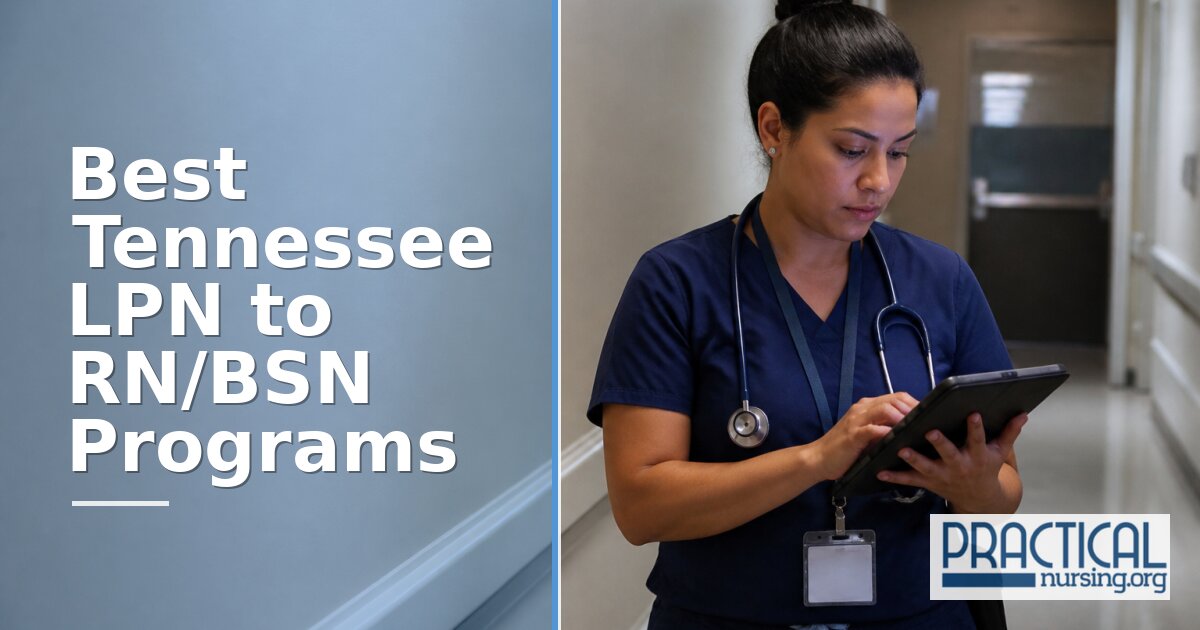 Best LPN to RN/BSN Programs in Tennessee 2027