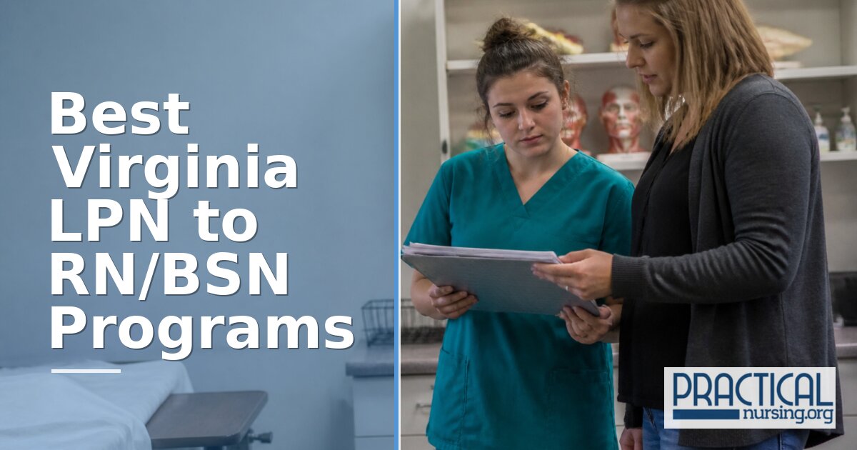 Best LPN to RN/BSN Programs in Virginia 2027