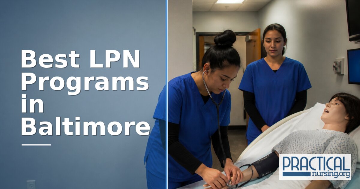 LPN Programs in Baltimore, MD 2027