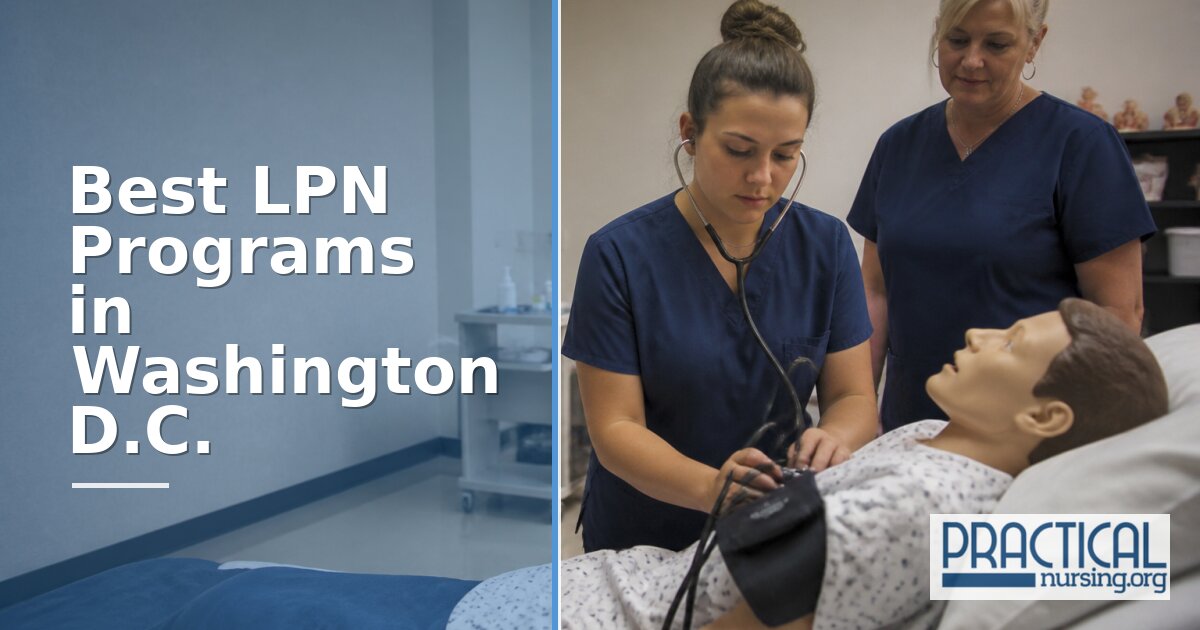 Best LPN Programs in Washington DC 2027