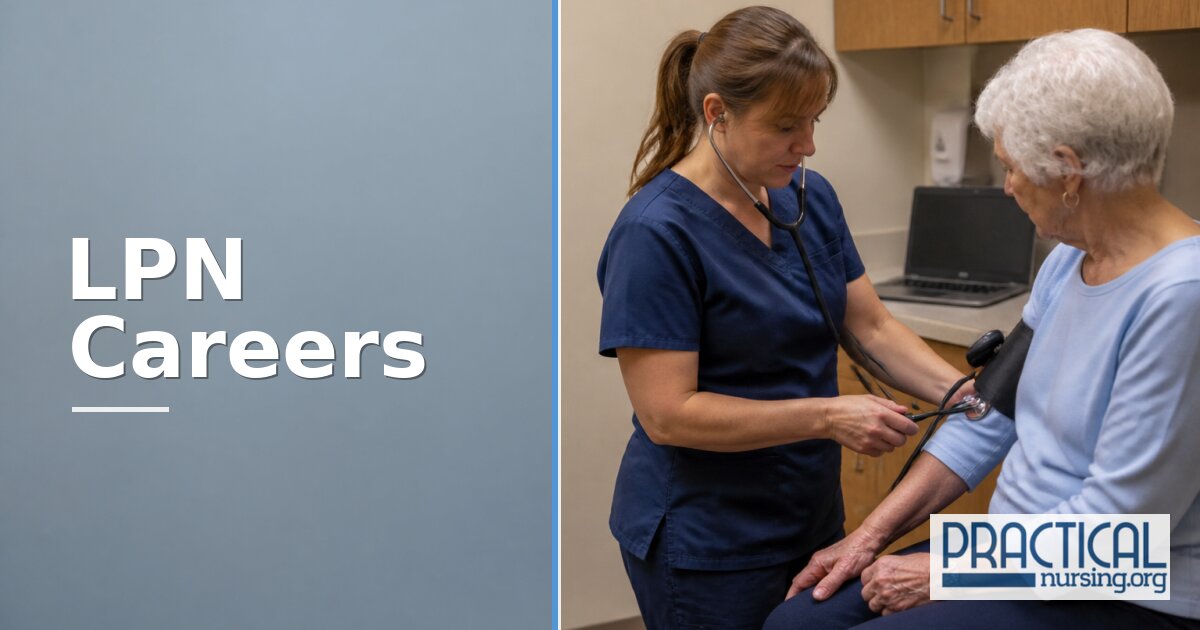 LPN Careers: Specialties, Salary by Setting & Job Outlook