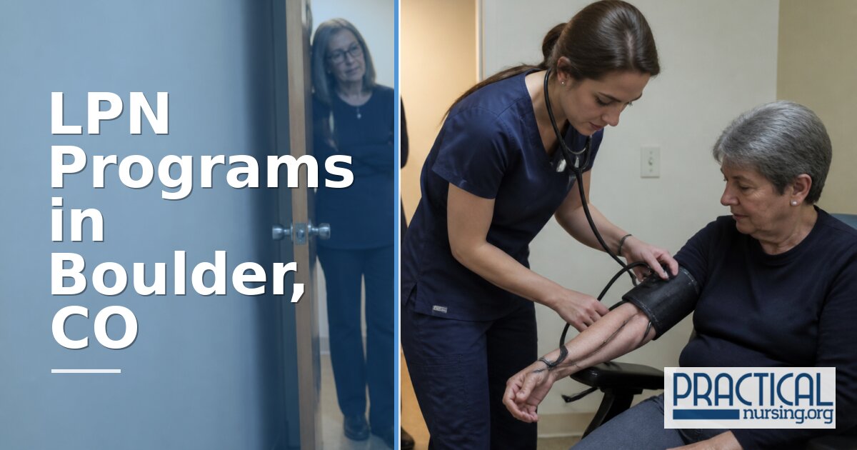 LPN Programs in Boulder, CO 2027