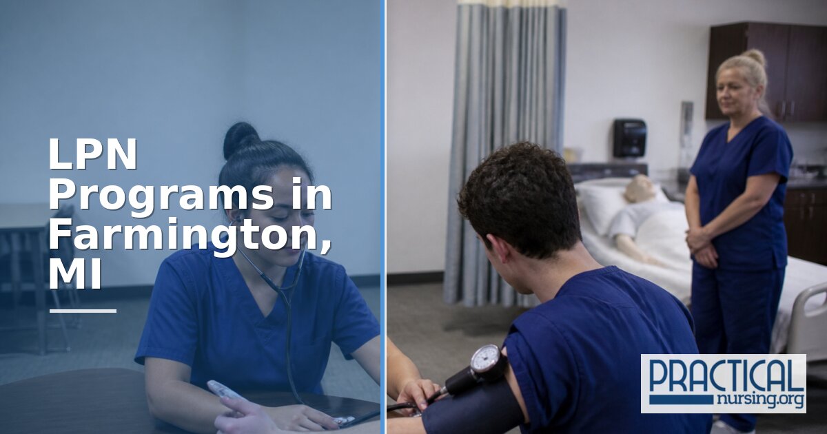 LPN Programs in Farmington, MI 2027
