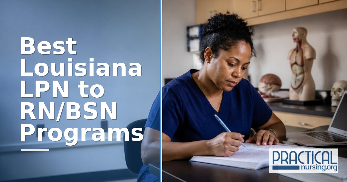 Best LPN to RN/BSN Programs in Louisiana 2027
