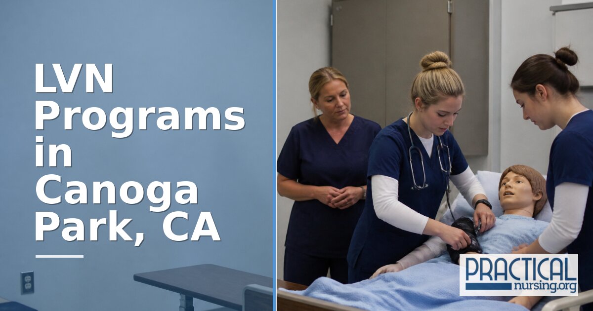 LVN Programs in Canoga Park, CA 2027