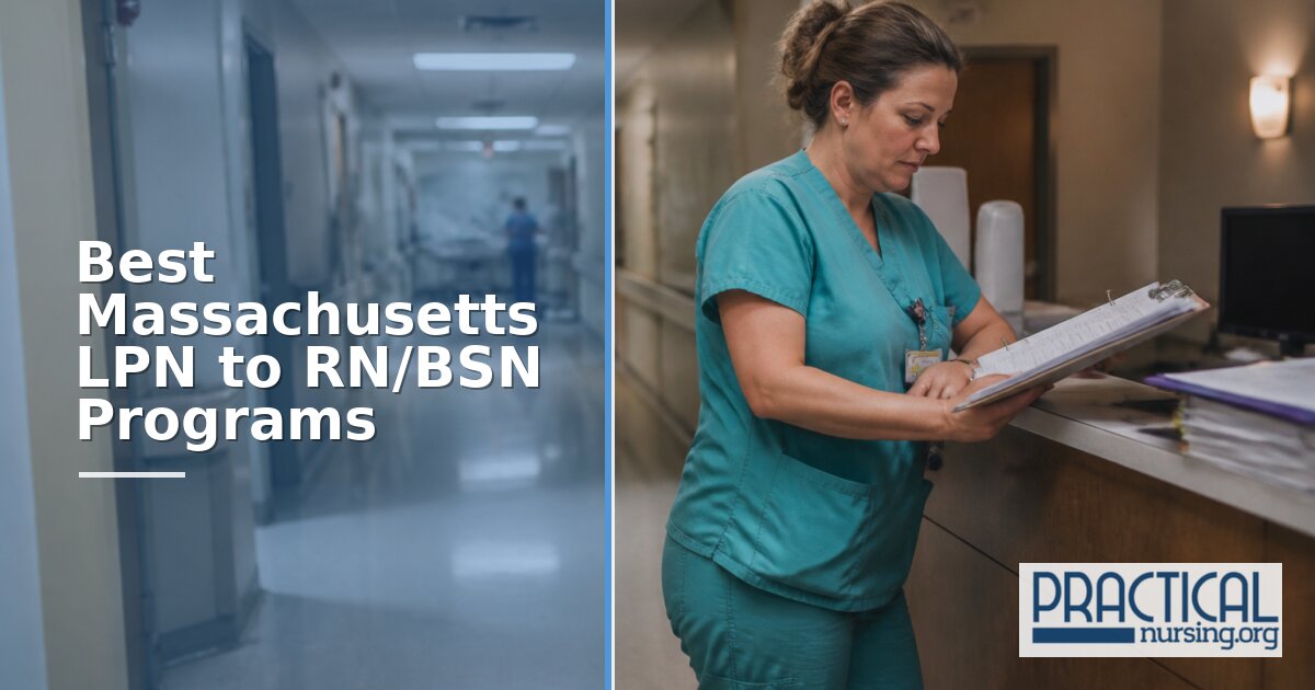 Best LPN to RN/BSN Programs in Massachusetts 2027