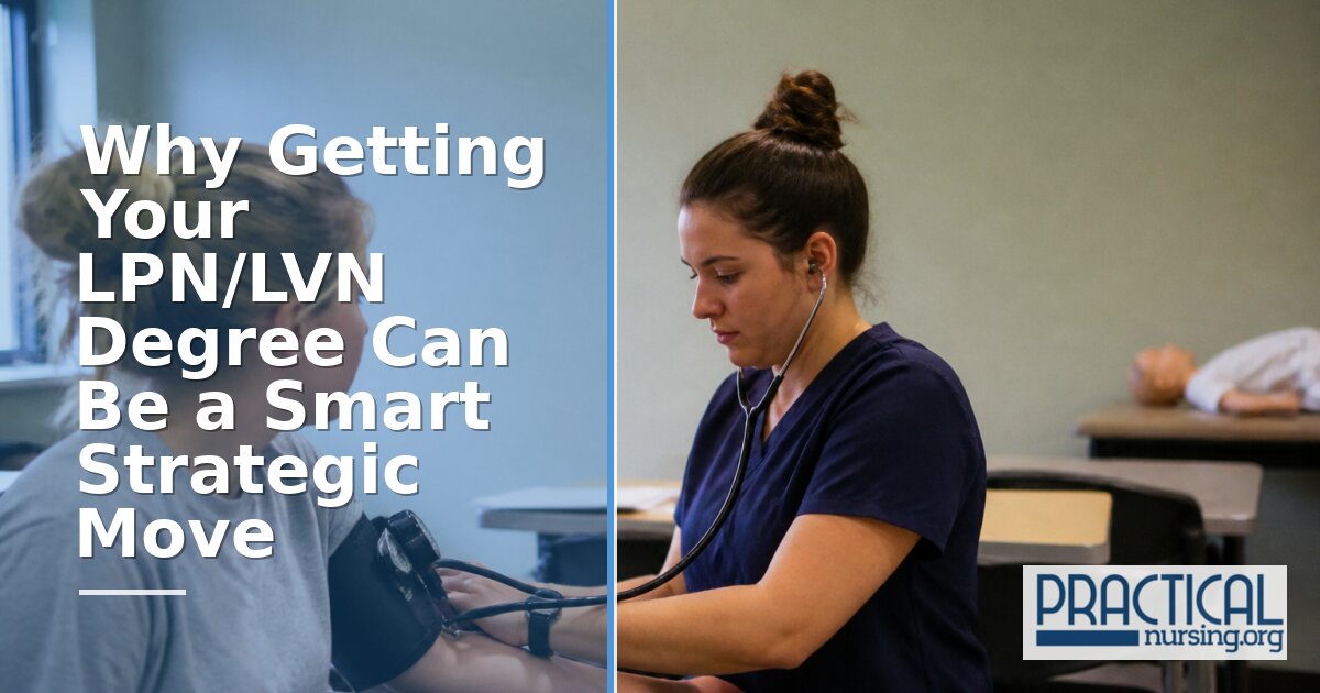 LVN Degree vs Certificate: Is It a Smart Career Move?