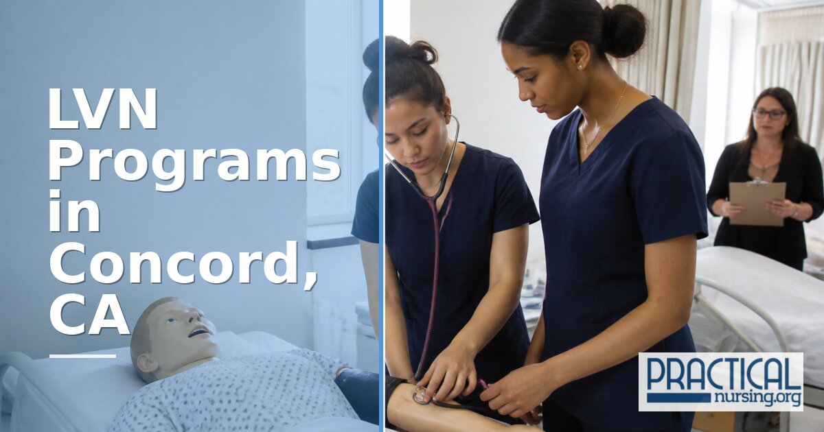LVN Programs in Concord, CA 2027