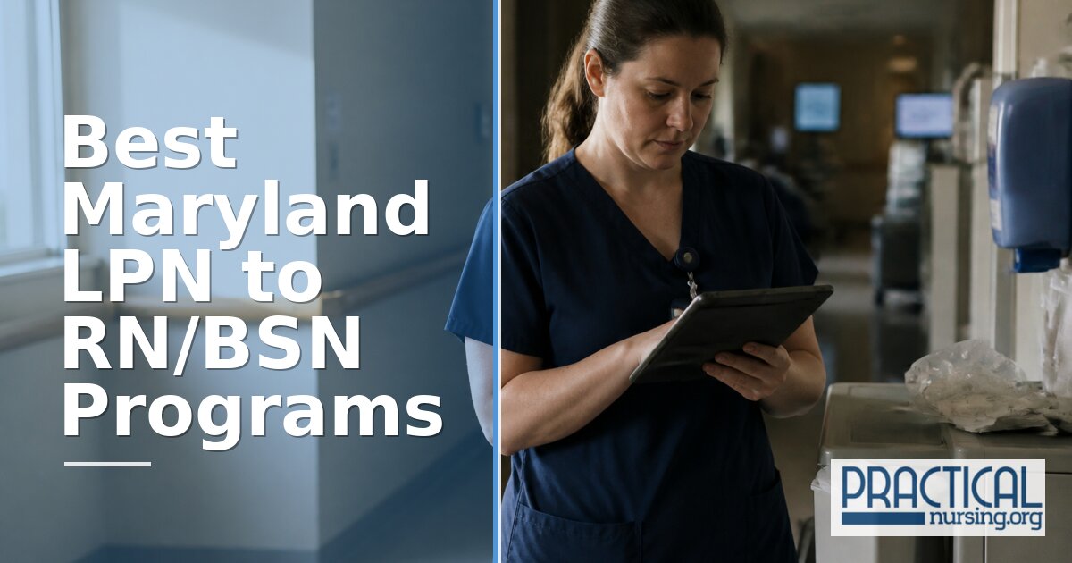 Best LPN to RN/BSN Programs in Maryland 2027