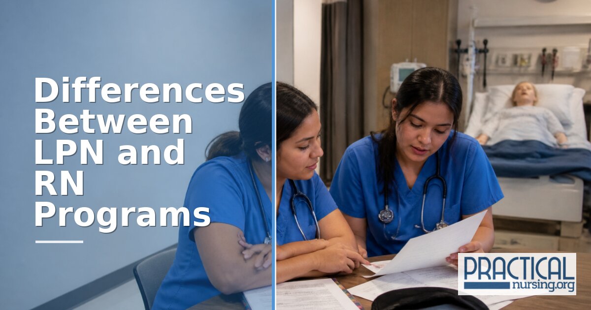 LPN vs RN Programs: How the Education Differs 2026