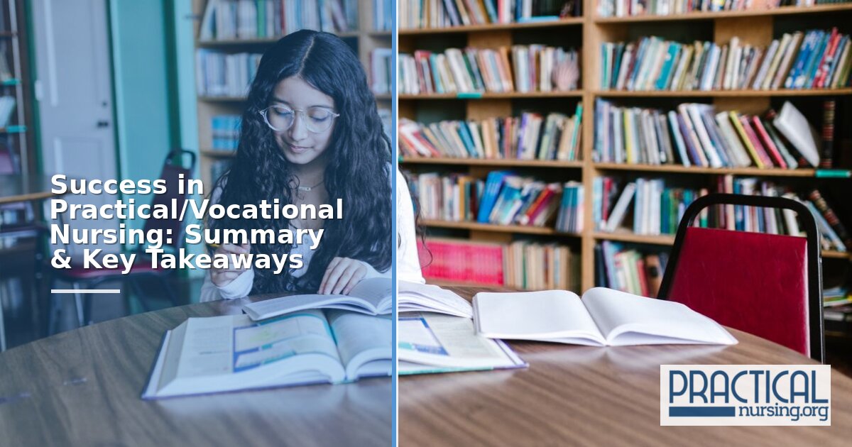 Success in Practical/Vocational Nursing: Key Takeaways