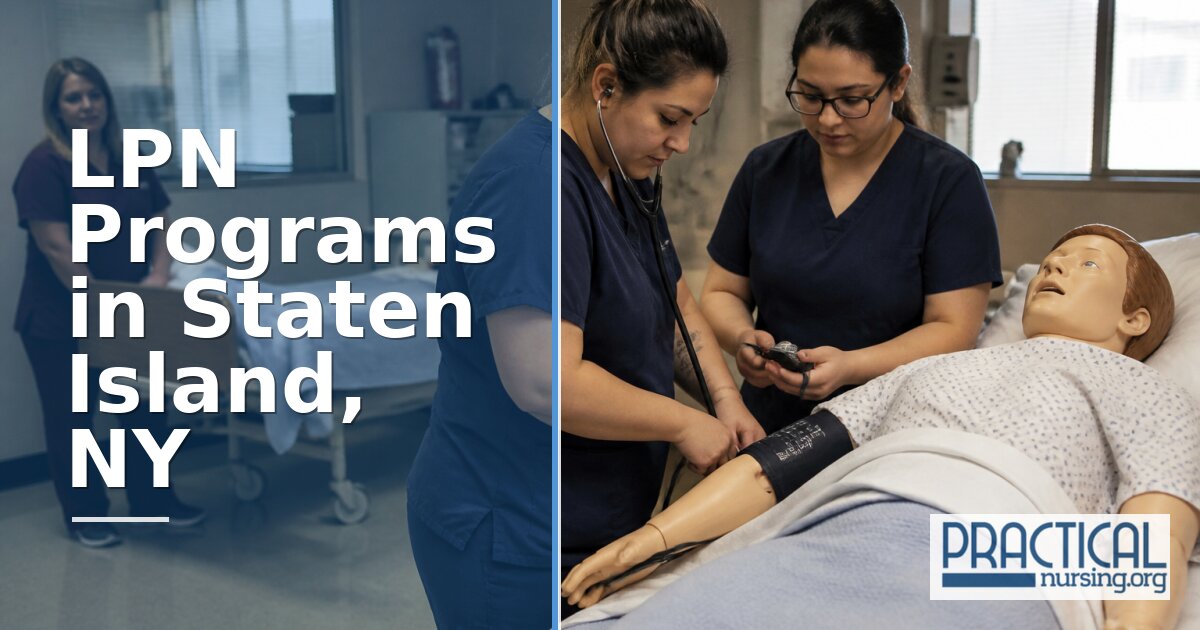 LPN Programs in Staten Island, NY 2027