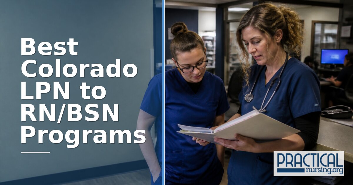Best LPN to RN/BSN Programs in Colorado 2027