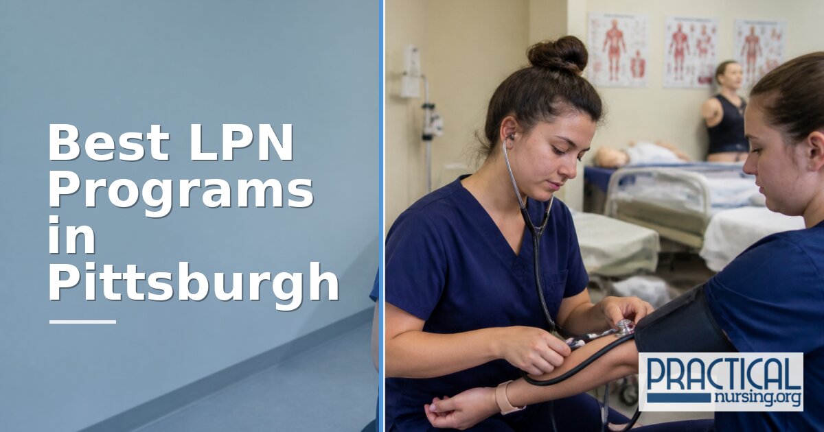 LPN Programs in Pittsburgh, PA 2027