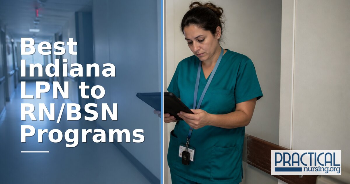 Best LPN to RN/BSN Programs in Indiana 2027