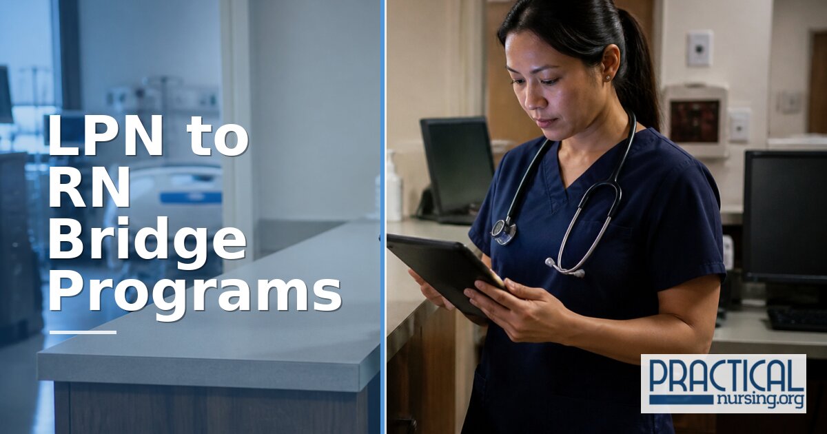 LPN to RN Programs – Online & Campus Bridge Programs