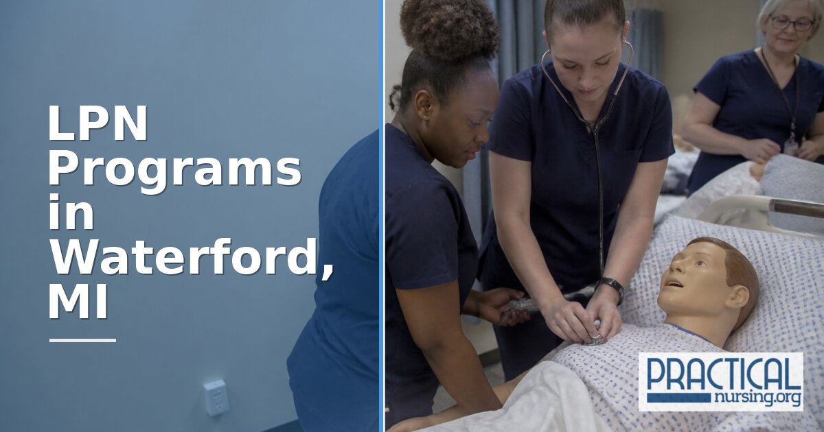 LPN Programs in Waterford, MI 2027